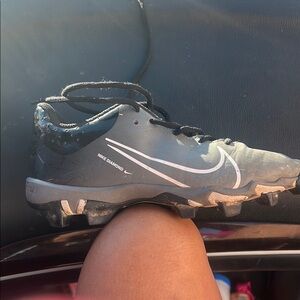 Nike Diamond Baseball/softball Cleats - Black and White